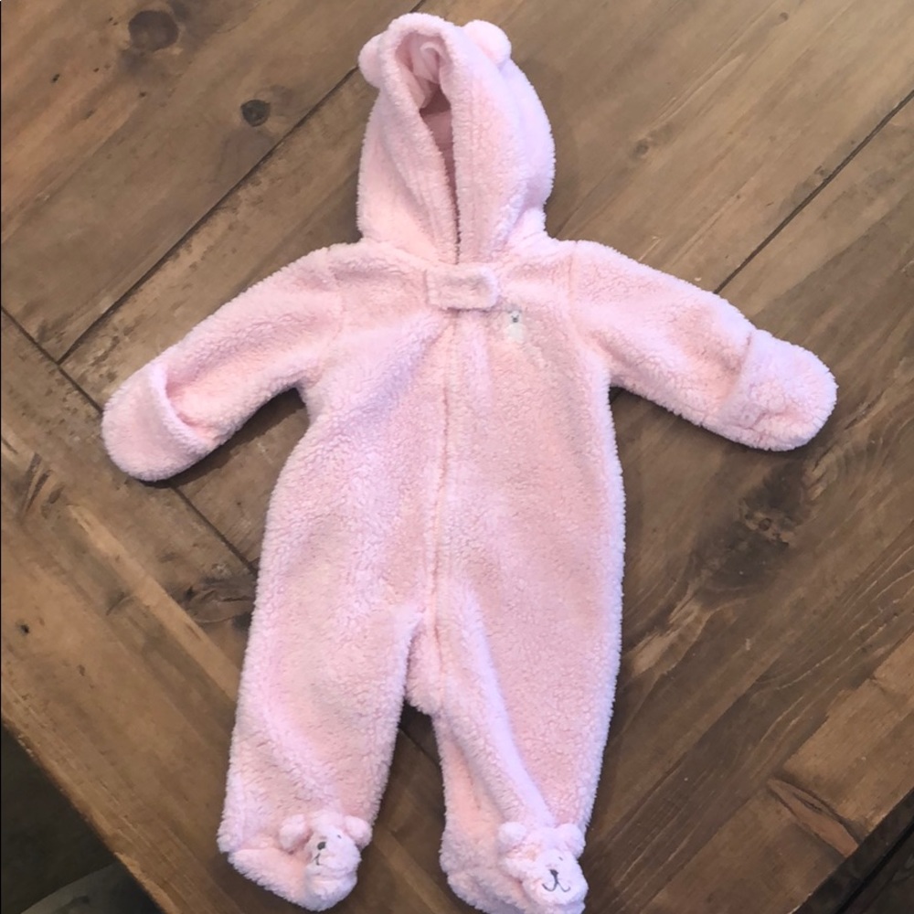 Baby girl bunting